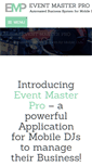 Mobile Screenshot of eventmasterpro.com